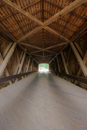 Covered Bridge, Princeton, Il, Big Bureau Creek, built 1864